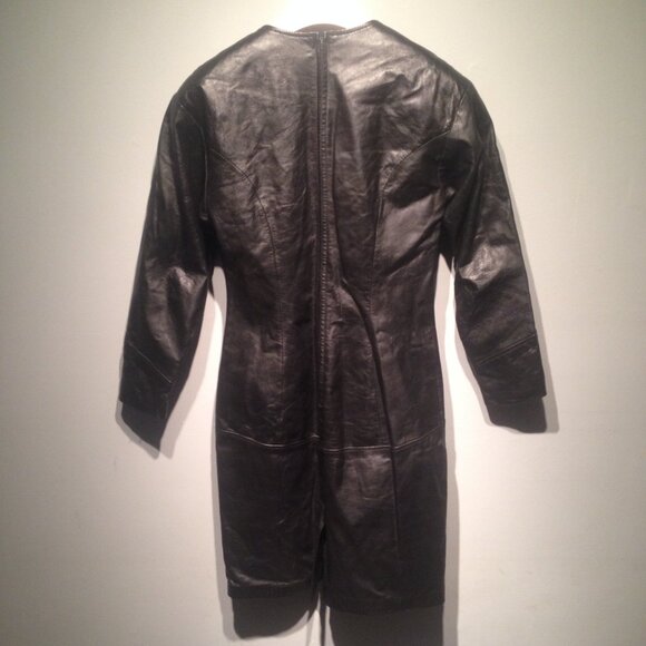 Ambria High-End Soft Genuine Leather Dress - Picture 2 of 6